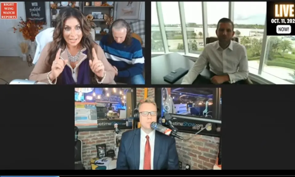 Amanda Grace and Eric Trump