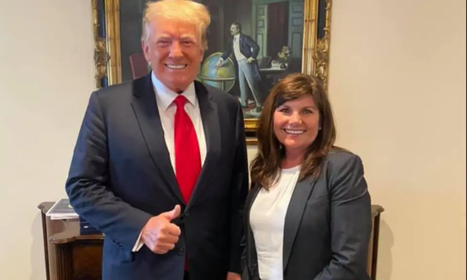 Diana Harshbarger And Donal Trump