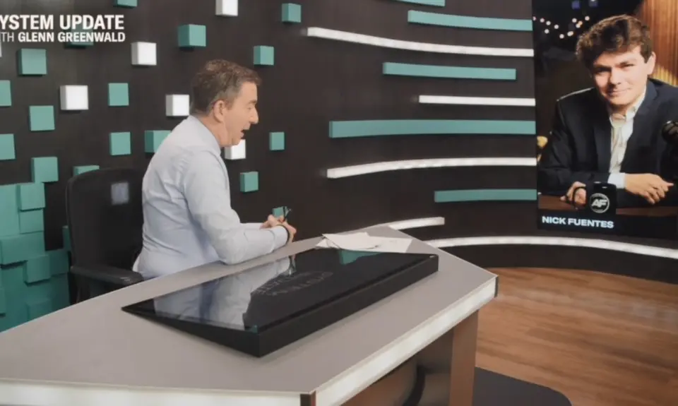 Glenn Greenwald And Nick Fuentes