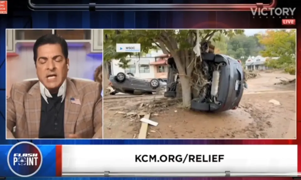 Hank Kunneman Praying on FlashPoint