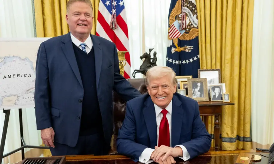 Jim Garlow and Donald Trump