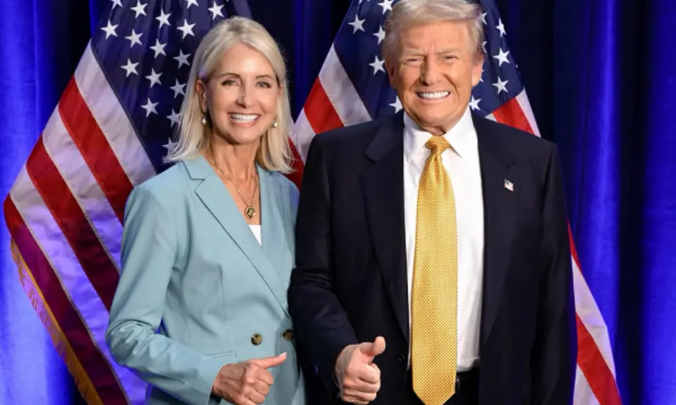 Mary Miller and Donald Trump