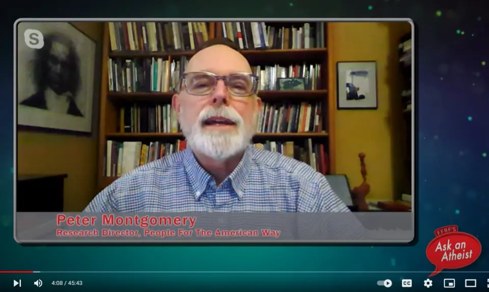Right Wing Watch's Peter Montgomery on the Ask an Atheist show