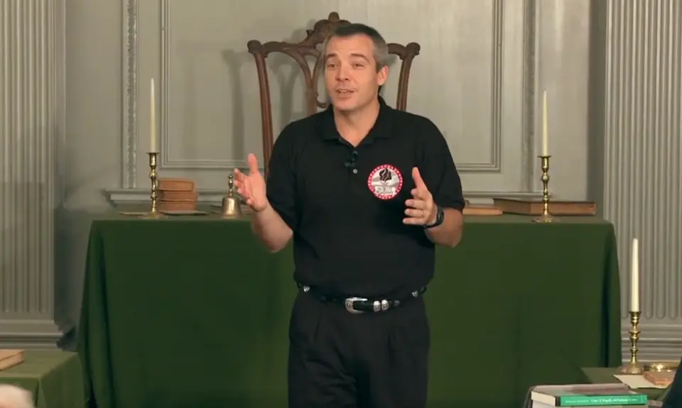 Rick Green In Independence Hall