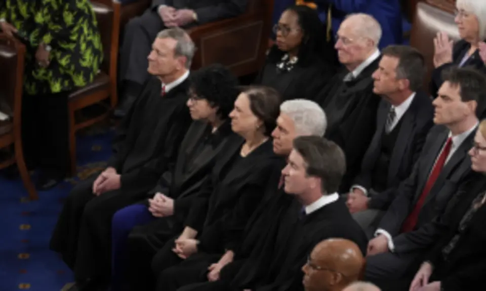 SCOTUS Justices seated in Congress