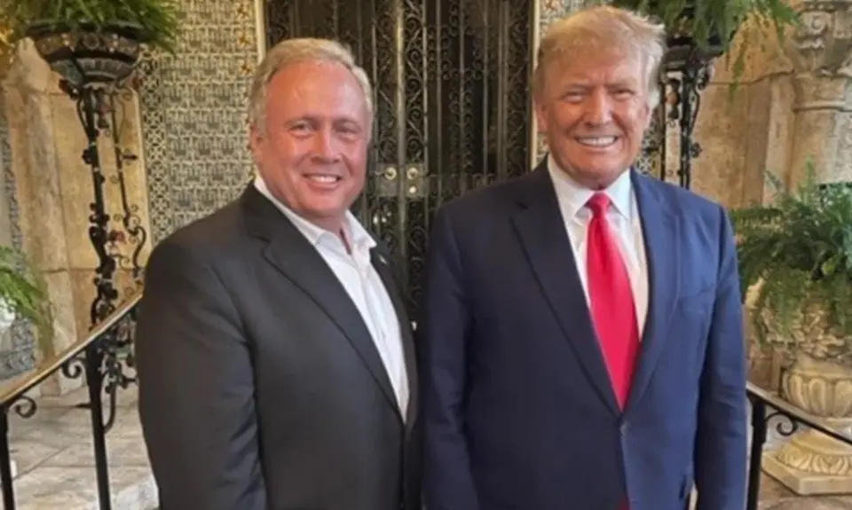 Doug Billings and Donald Trump