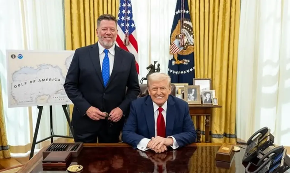 Travis Johnson and Donald Trump