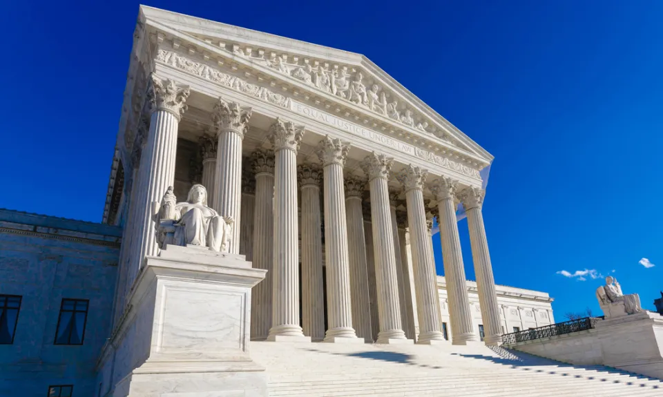 A photo of the Supreme Court building.