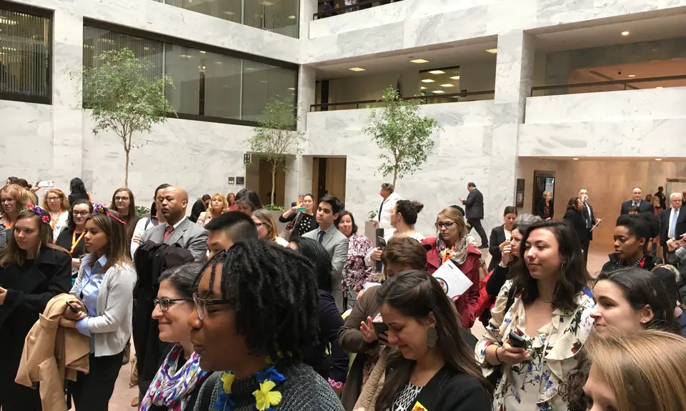 On March 6, People For the American Way and allies gathered on Capitol Hill to rally support for the Child Care for Working Families Act