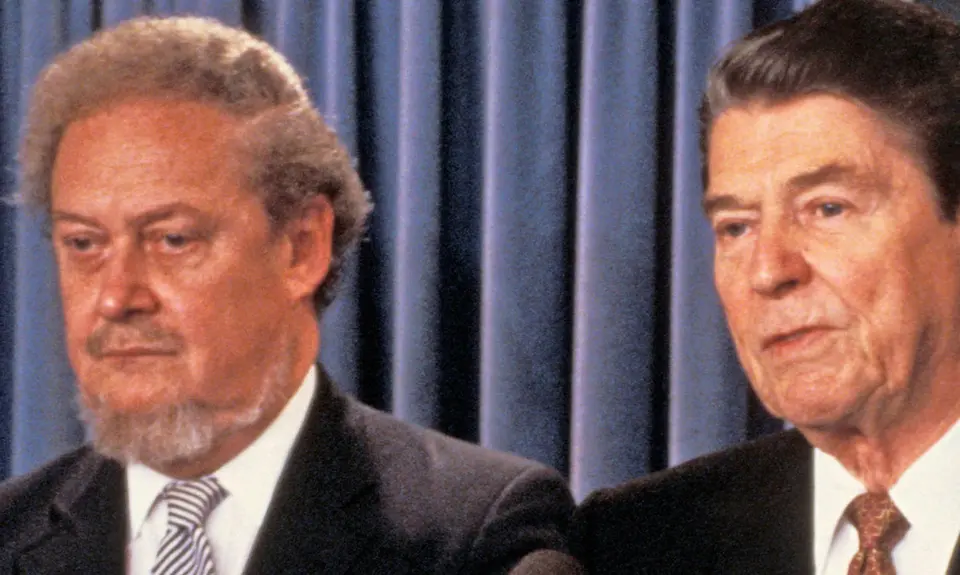 Robert Bork and Ronald Reagan