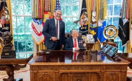 Barry Loudermilk And Donald Trump