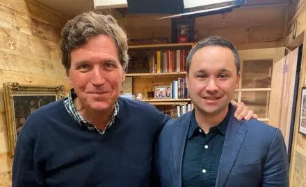 C. Jay Engel And Tucker Carlson