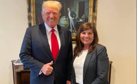 Diana Harshbarger And Donal Trump