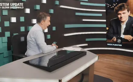 Glenn Greenwald And Nick Fuentes