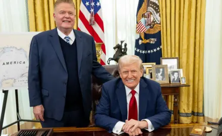 Jim Garlow and Donald Trump