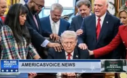 Praying Over Trump