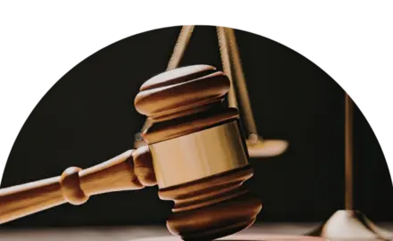 image of a courtroom gavel