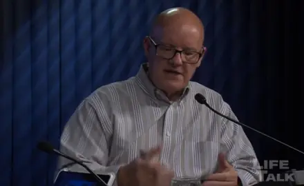 Mark Crutcher speaks on his "Life Talk" program