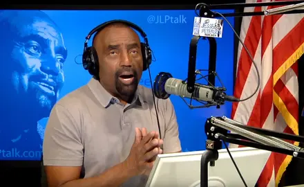 Jesse Lee Peterson on his radio show.