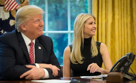 Donald and Ivanka Trump