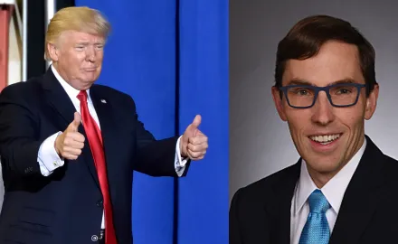 Donald Trump and Judge Eric Miller