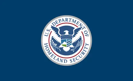 The flag of the U.S. Department of Homeland Security