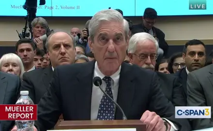 Robert Mueller testifies during a House Judiciary Committee Hearing
