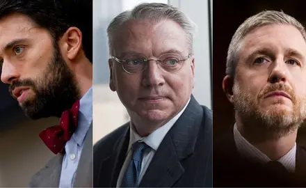 Stephanos Bibas, David Porter, and Paul Matey