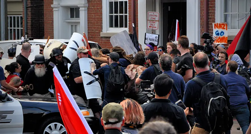 Charlottesville “Unite the Right” Rally in August 2017