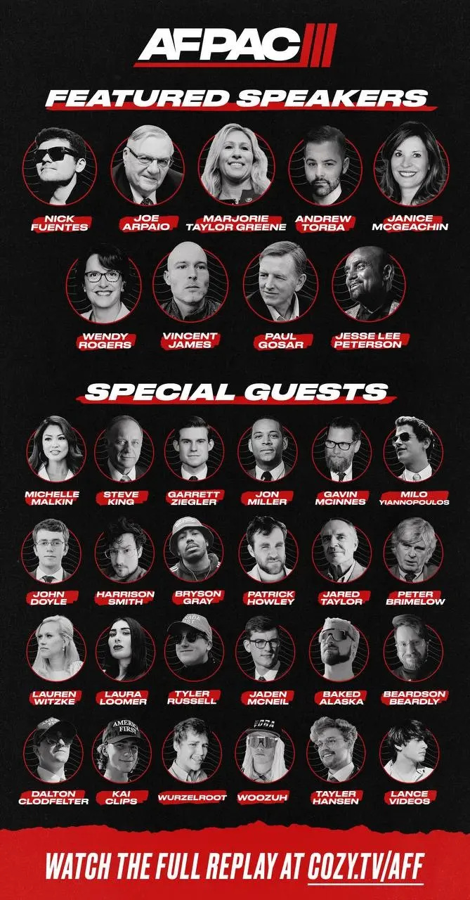 AFPAC III Speakers List