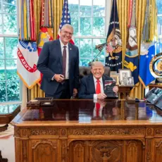 Barry Loudermilk And Donald Trump