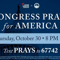 Congress Prays For America Announcement