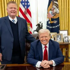 Jim Garlow and Donald Trump