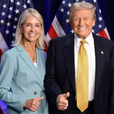 Mary Miller and Donald Trump
