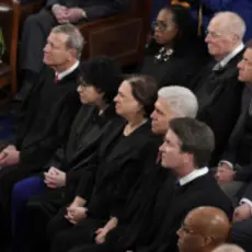 SCOTUS Justices seated in Congress