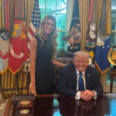 Carrie Prejean And President Donald Trump