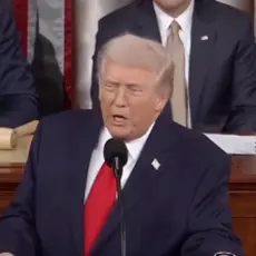 Trump at the State of the Union address 2026