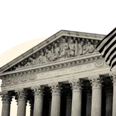 Stylized picture of the Supreme Court