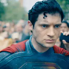 Superman from the 2025 movie "Superman"